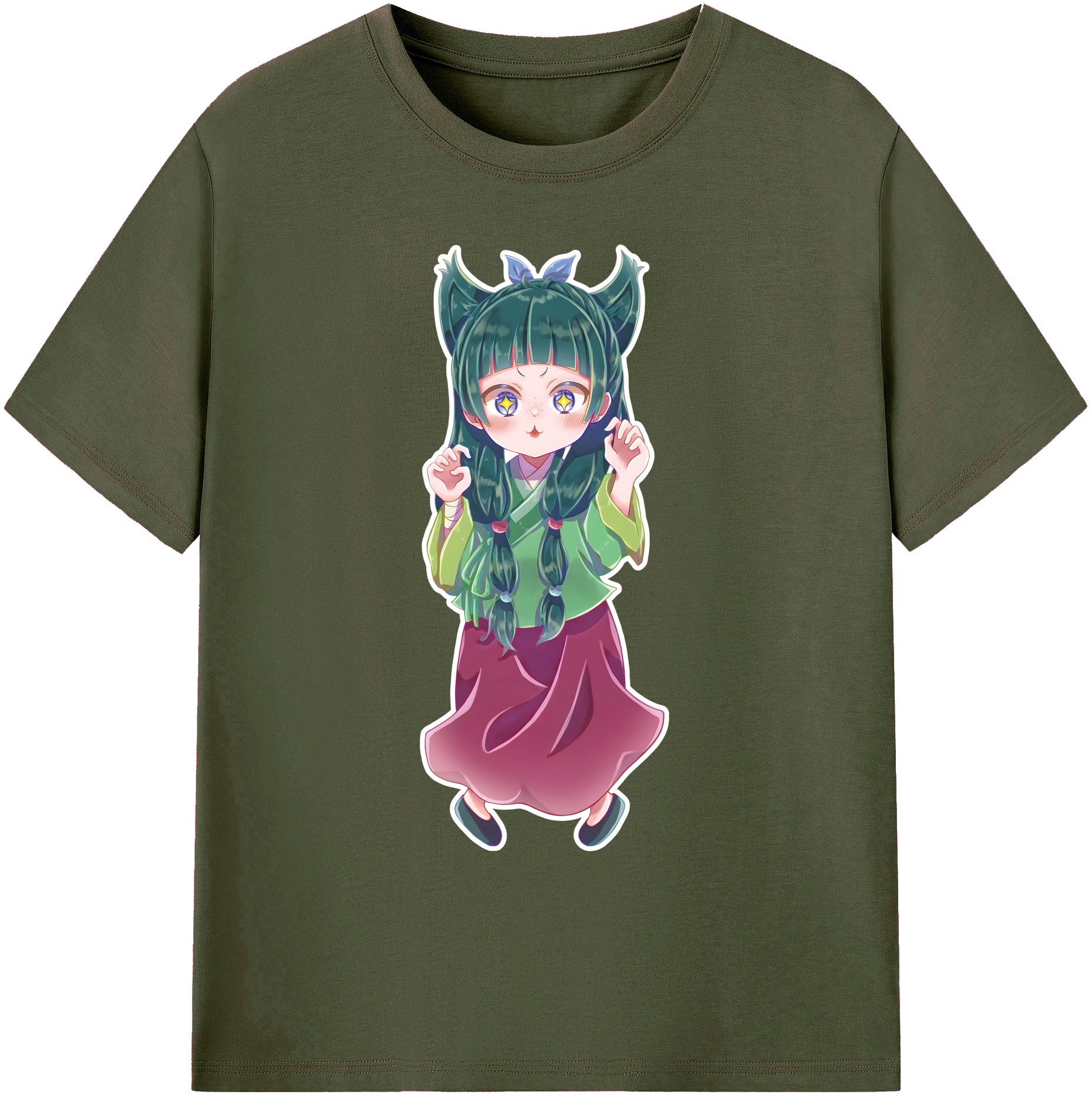 （画像用） 薬屋のひとりごと The Apothecary Diaries 綿100％ メンズ半袖Tシャツ｜肌触りやわらか＆通気性